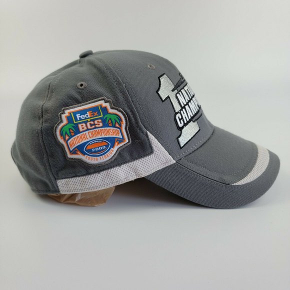 Official Florida Gators 2008 BCS National Champions Cap Hat Nike Strapback - Picture 6 of 12